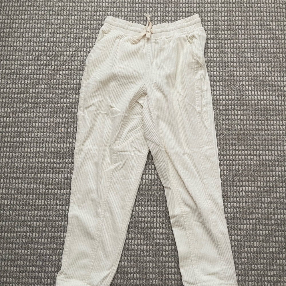 Unisex corduroy Beige Pants